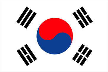 Minimize South Korea Flag