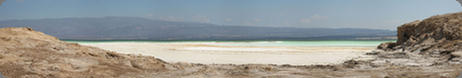 Panorama of Lake Assal, Djibouti (2008)