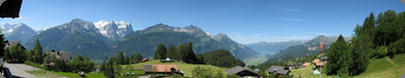 Panoramic View from Hasliberg, Switzerland (2008)
