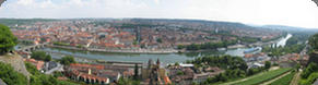 Panoramic View over Wrzburg, Germany (2008)